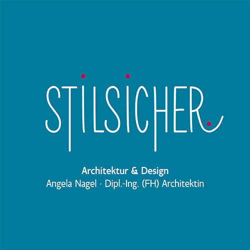 Logo Stilsicher, Architektur und Design_Friedewald Grafikdesign