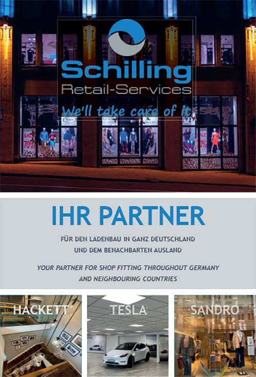 Flyer Schilling Retail Services_Friedewald Grafikdesign